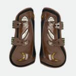 Veredus - Guêtres Grand Slam Carbon Gel Marron / Or