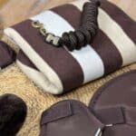 Horseware - Couvre Reins Rambo New Market Marron / Beige – Image 2