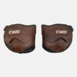 Cwd - Protege-boulets Cuir Velcro Marron