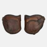 Cwd - Protege-boulets Cuir Velcro Marron – Image 2