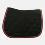 Gem Equitation - Tapis De Cso Classique Noir / Bordeaux – Image 2