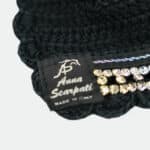 Anna Scarpati - Bonnet Noir Strass – Image 2