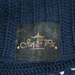 Ju&pa - Bonnet Court Marine/Argent – Image 2