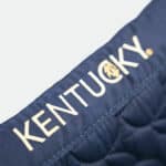 Kentucky Horsewear - Tapis De Cso Finition Cuir Logo Marine – Image 2