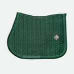 Kentucky Horsewear - Tapis de CSO Velvet Pearls Vert Sapin