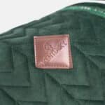 Kentucky Horsewear - Tapis de CSO Velvet Pearls Vert Sapin – Image 2