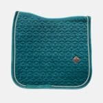 Kentucky Horsewear - Tapis De Dressage Velvet Nouvelle Coupe Emeraude