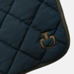 Cavalleria Toscana - Tapis de Dressage Quilted Jersey Diamond Marine / Taupe – Image 2