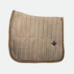 Kentucky Horsewear - Tapis Dressage Velvet Pearls Beige
