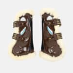 Veredus - Guêtres Carbon Gel Vento Mouton Marron