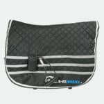 E.zihorse - Tapis de Massage Vibrant et Chauffant Back Confort Noir