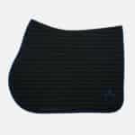 Cavalleria Toscana - Tapis De Cso Quilted Row Jersey Noir / bleu