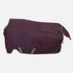 Horseware - Couverture Imperméable Amigo Hero 600D Ripstop Plus 100g + Couvre Cou Bordeaux
