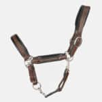 Pénélope Store - Licol Cuir Point Sellier Havane