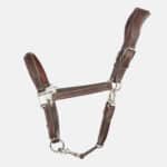 CWD - Licol Cuir Mademoiselle Marron Ivoire