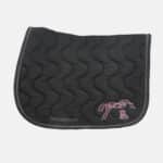 Pénélope Store - Tapis De CSO Classique Noir / Rose