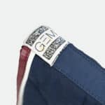 GEM Equitation - Tapis De CSO Classique Marine / Bordeaux – Image 2