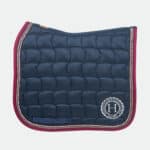 Harcour - Tapis de Dressage Marine / Bordeaux