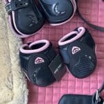 Veredus - Protège-boulets Young Jump Vento Color Noir / Rose – Image 2