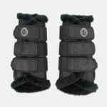 Harcour - Guêtres fermées Cosmo Fourrure Noir – Image 2