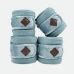 Kentucky Horsewear - Bandes De Polo Velvet Bleu ciel