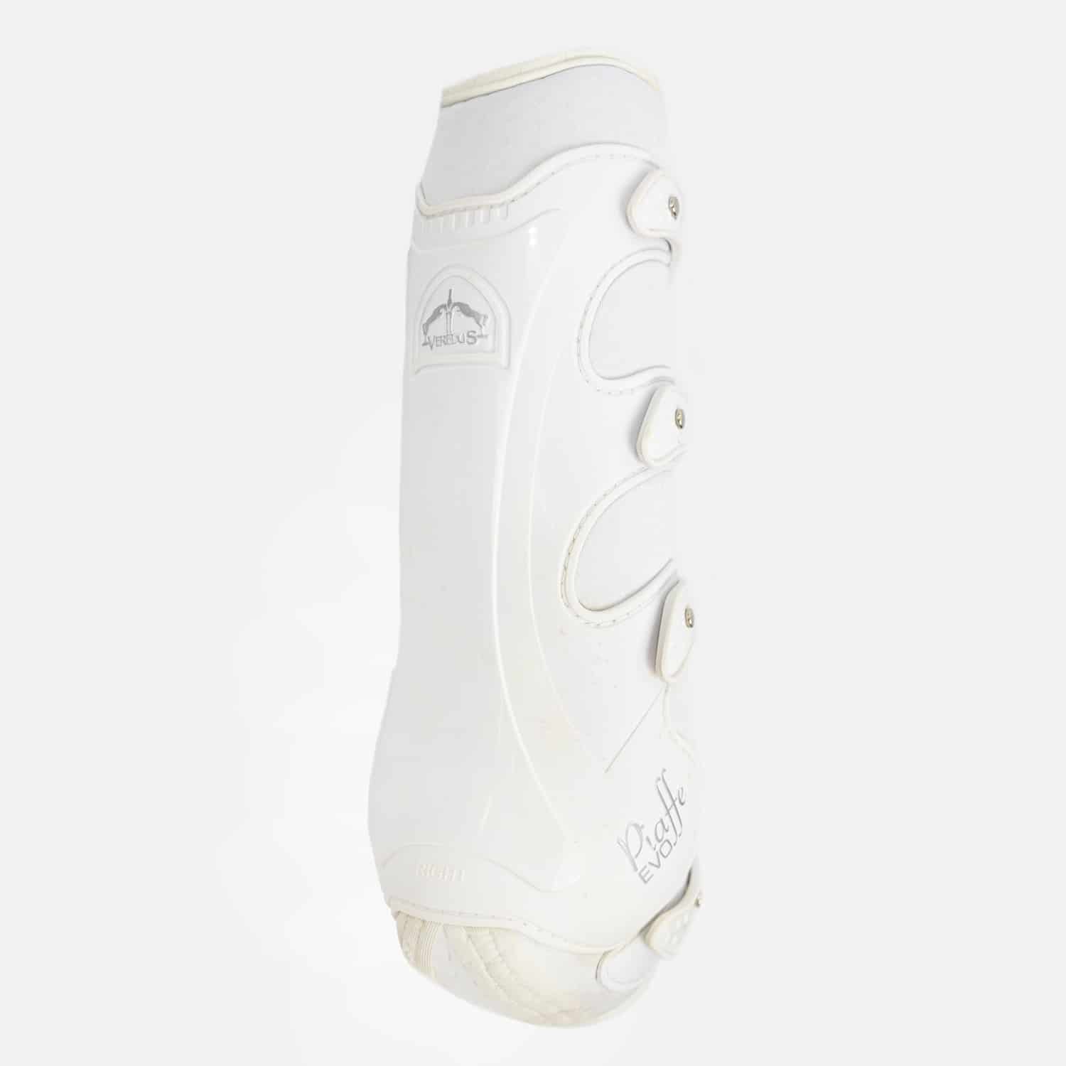 Guêtre-dressage-veredus-piaff-evo-blanc-cheval-occasion_0 Veredus - Guêtre de Dressage Postérieur Piaffe Evo Blanc – Image 1