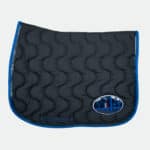 Jump'in - Tapis de CSO Jumpad Ecusson Marine / Bleu roi
