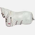 Weatherbeeta - Couverture Anti Mouche Comfitec airflow II combo fleck Blanc / Violet / Bleu