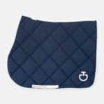 Cavalleria Toscana - Tapis De Cso Quilted Jersey Diamond Bleu marine / Blanc