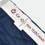 Cavalleria Toscana - Tapis De Cso Quilted Jersey Diamond Bleu marine / Blanc – Image 2