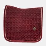 Kentucky Horsewear - Tapis De Dressage Velvet Bordeaux