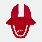 Pénélope Store - Bonnet point Sellier Rouge / Blanc