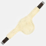 Kentucky Horsewear - Sangle Bavette Sheepskin Marron / Naturel – Image 5