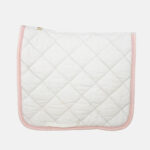 RG italy - Tapis De Dressage Motif Ecossais Blanc Rose