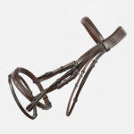Dyon - Bridon muserolle Combinée Anatomique Marron