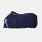 Dyon - Couverture en Laine Bleu Marine