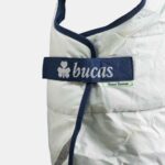 Bucas - Couverture Imperméable Power turnout extra high neck 300g Gris – Image 2