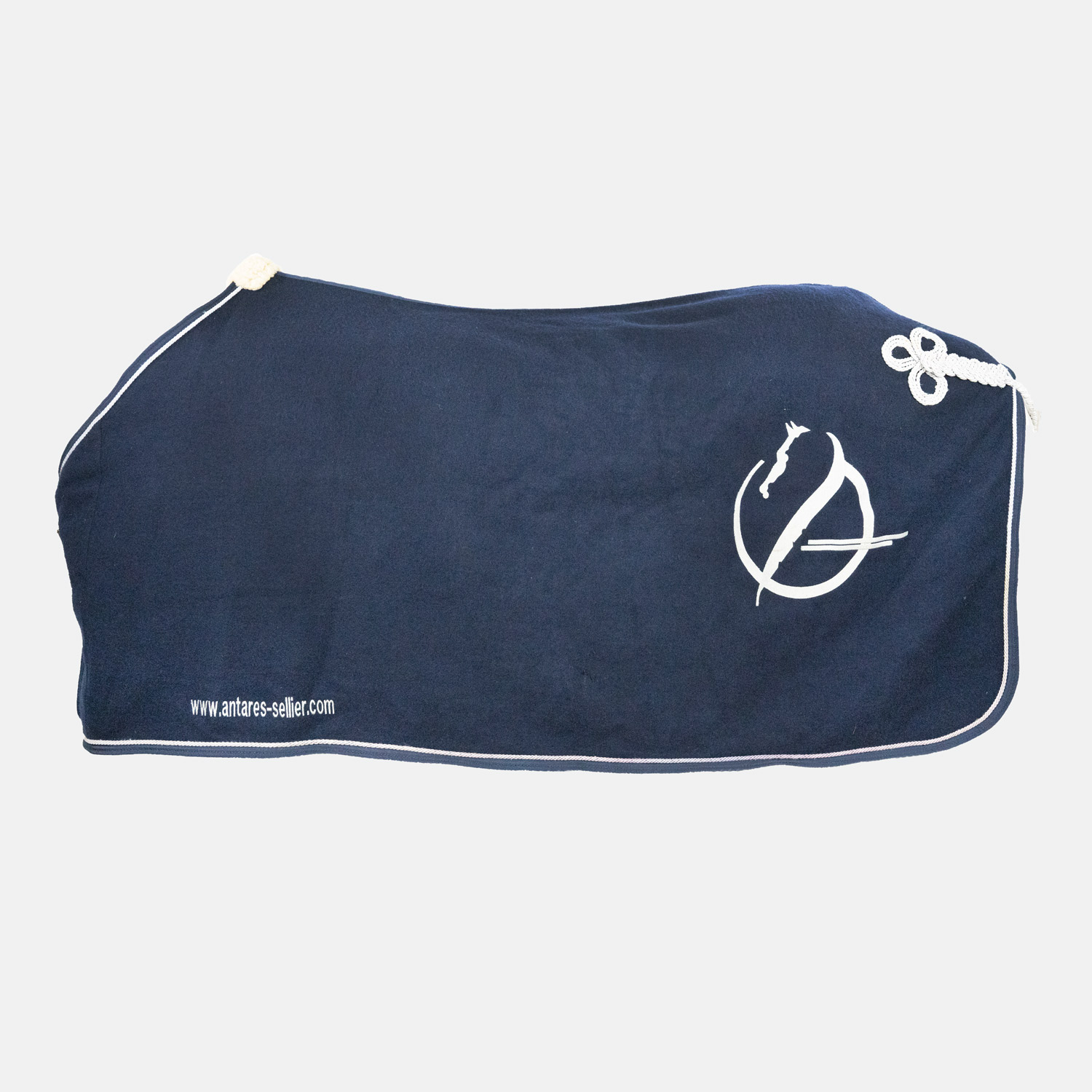 Couverture-polaire-antares-sellier-en-laine-bleu-marine-cheval-occasion-1