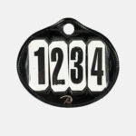 Dyon - Porte Numéro Classic Noir