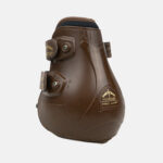 Veredus - Protèges boulets double coque Pro jump Velcro Marron