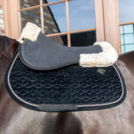 Kentucky Horsewear - Amortisseur Anatomique Absorb Mouton Noir Blanc – Image 2