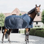Kentucky Horsewear - Couverture anti-mouches Combo Bleu marine – Image 2