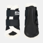 Eskadron - Guêtres fermées mesh mouton noir