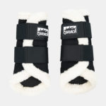 Eskadron - Guêtres fermées mesh mouton noir – Image 2