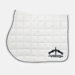 Veredus - Tapis De selle Microfibre Blanc / Noir