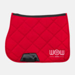 WOW Store - Tapis de Selle Horse Care Rouge