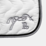 Pénélope Store - Tapis de Selle ClassiquePoint Sellier Blanc / Gris – Image 2