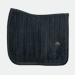 Kentucky Horsewear - Tapis de Dressage Velvet pearls noir