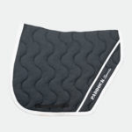Paddock sports - Tapis de Selle coupé Gris / Blanc