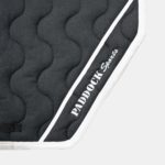 Paddock sports - Tapis de Selle coupé Gris / Blanc – Image 2